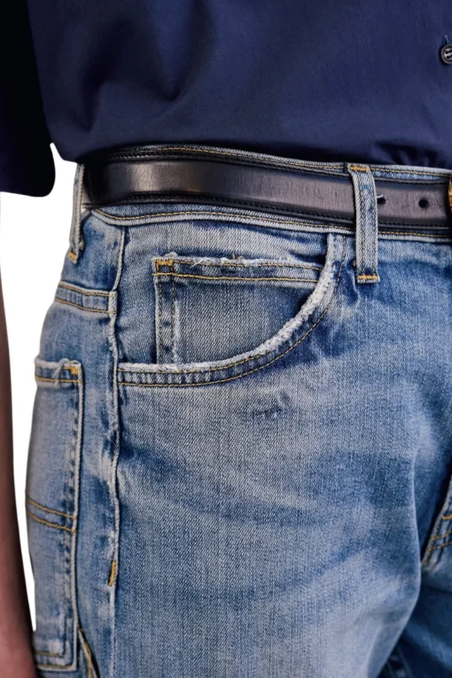 Nili Lotan Violette Jean in Faded Wash