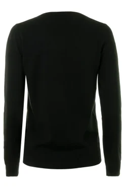 Repeat Cashmere Fine Knit Vneck Cotton Pullover