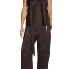 Saint Art Elliot Charmeuse Cami in Chestnut