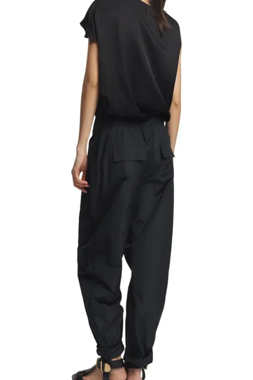 Saint Art Lola Tie Blouse in Black