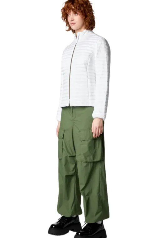 Save The Duck Andreina Puffer Jacket in White