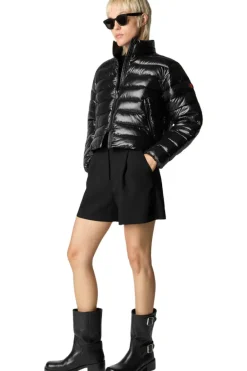 Save The Duck Myra Puffer Jacket in Black