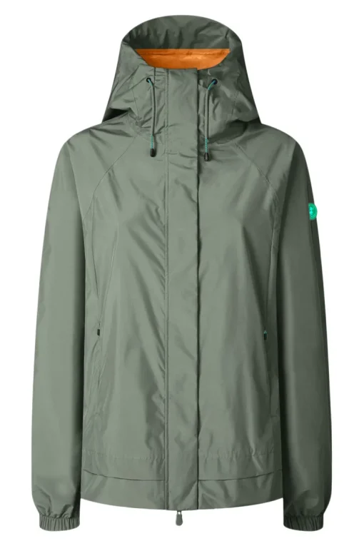 Save The Duck Suki Hooded Jacket in Thyme Green