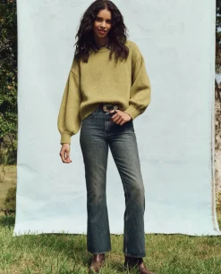 The Great Bubble Pullover in Sprig