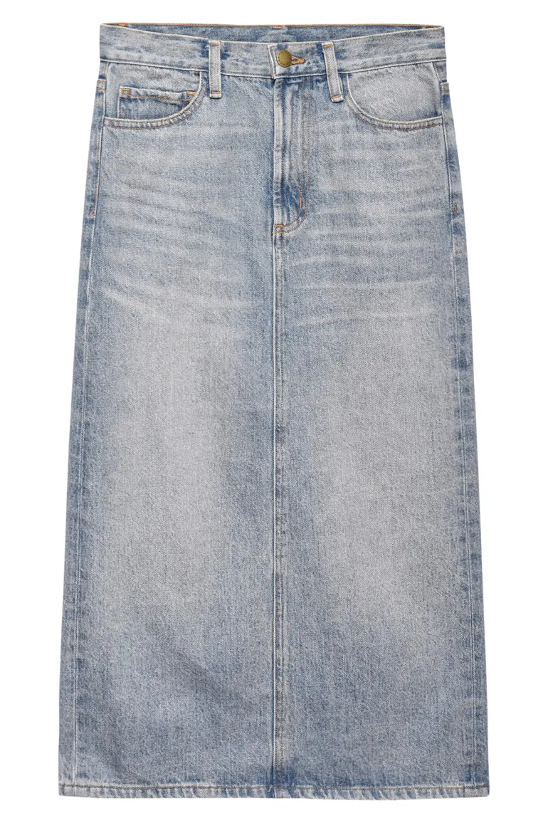 The Great Column Skirt in Monterey Wash