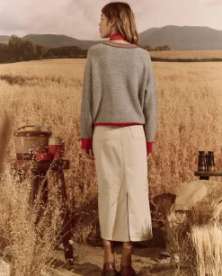 The Great Column Skirt in Natural