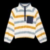 The Great Excursion Pullover in Meadow Stripe