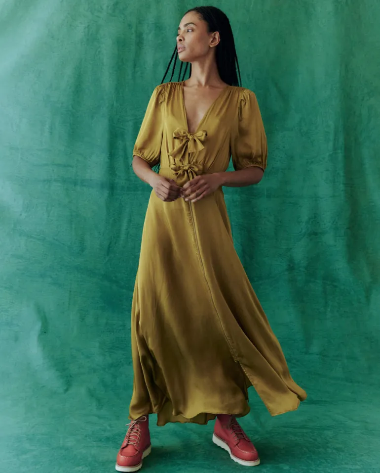 The Great Gilded Dress in Gold Leaf