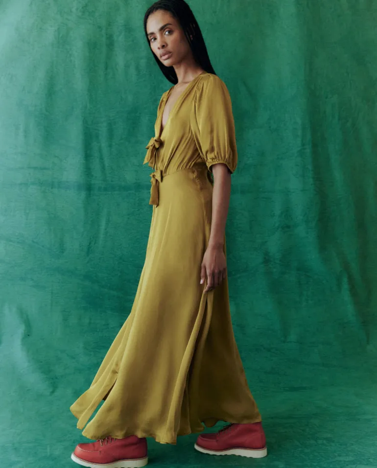 The Great Gilded Dress in Gold Leaf