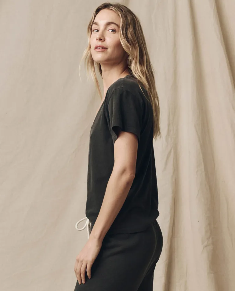 The Great Slim U neck Tee