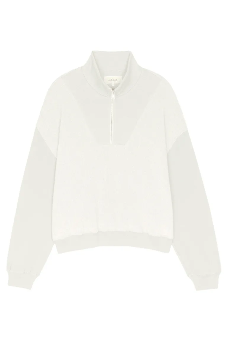 The Great Slouch Trail Sweatshirt in Washed White