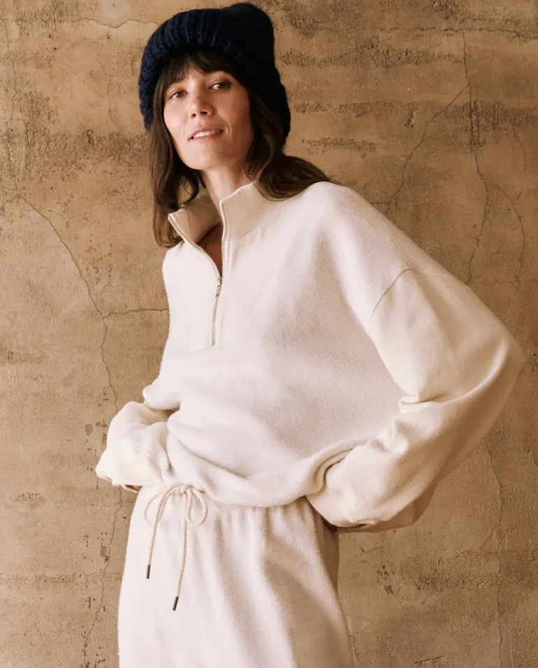 The Great Slouch Trail Sweatshirt in Washed White