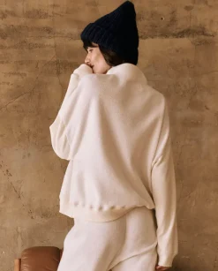 The Great Slouch Trail Sweatshirt in Washed White