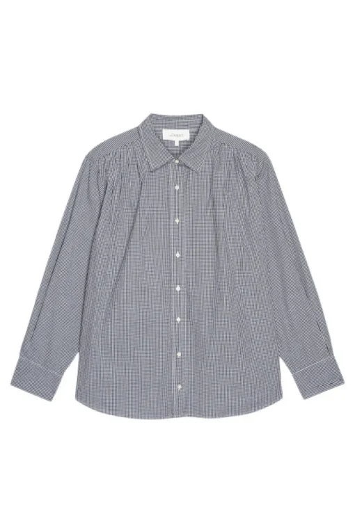 The Great Society Top in Black and White Gingham