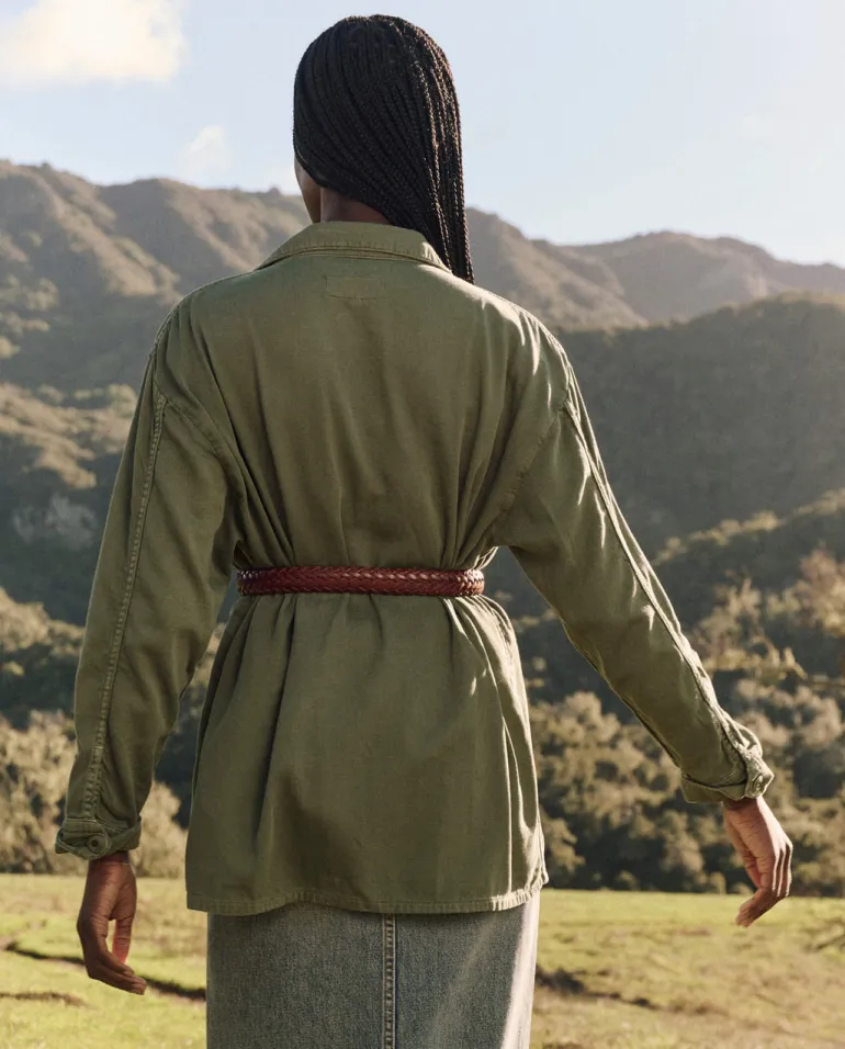 The Great Vintage Army Jacket in Classic Army