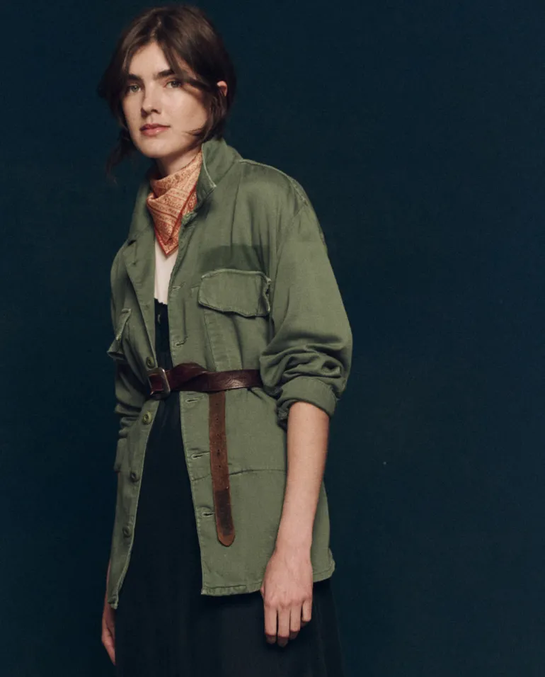 The Great Vintage Army Jacket in Classic Army