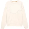The Great Western Slouch Sweatshirt in Washed White