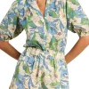Trovata Birds of Paradis Loren Blouse in Oasis Floral