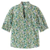 Trovata Birds of Paradis Eliza Blouse in Calma Bloom