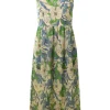 Trovata Birds of Paradis Alessia Dress in Oasis Floral