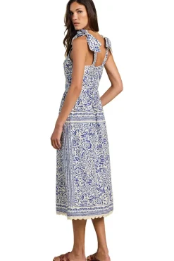 Trovata Birds of Paradis Alessia Dress in Hydra Border