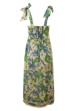 Trovata Birds of Paradis Alessia Dress in Oasis Floral