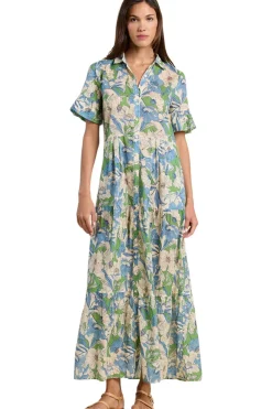 Trovata Birds of Paradis Martine Dress in Oasis Floral