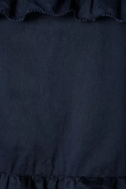 Trovata Birds of Paradis Lisboa Dress in Navy