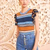Ulla Johnson Cecile Top in Adriatic