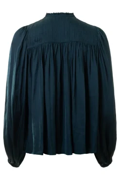 Ulla Johnson Freja Blouse in Neptune