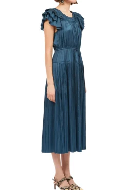 Ulla Johnson Kalesta Dress in Neptune