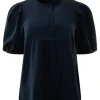 Ulla Johnson Lila Top in Midnight
