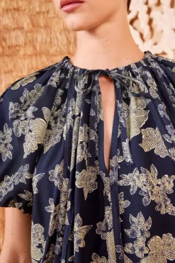 Ulla Johnson Marcelena Top in Minuit