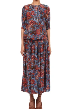 Ulla Johnson Mirelle Top in Clematis