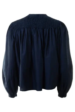 Ulla Johnson Soffia Blouse in Midnight