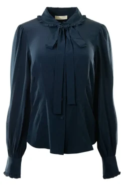Ulla Johnson Vedra Blouse in Midnight
