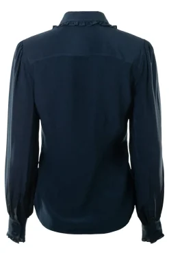 Ulla Johnson Vedra Blouse in Midnight