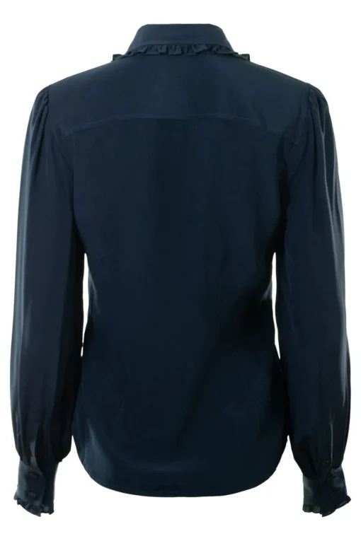 Ulla Johnson Vedra Blouse in Midnight