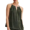 Velvet Aleaha Sleeveless Top in Marsh