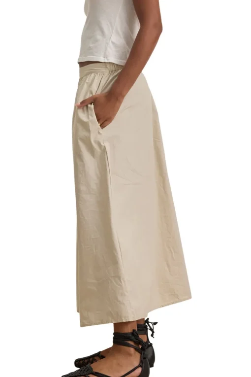 Velvet Bella Skirt in Sesame