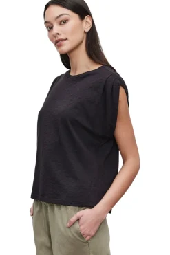 Velvet Cecile Cotton Slub Muscle Tee