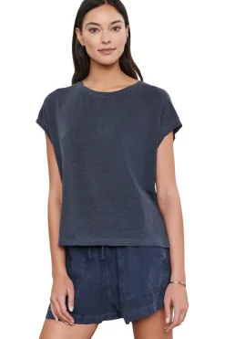 Velvet Hudson Linen Knit Top