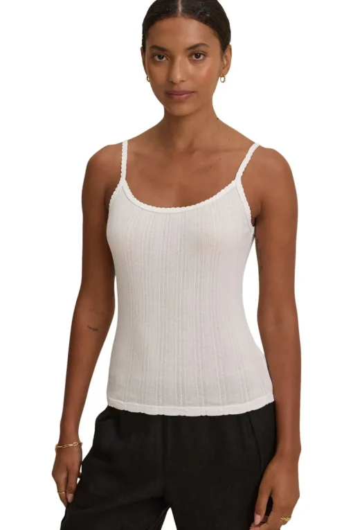 Velvet Iniku Camisole Tank in White