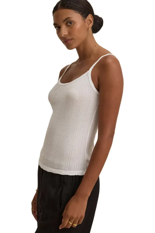 Velvet Iniku Camisole Tank in White