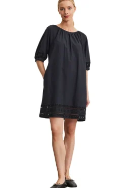 Velvet Izabella Dress in Black