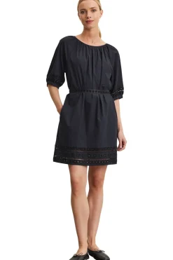 Velvet Izabella Dress in Black