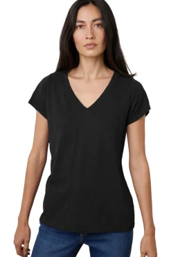 Velvet Jilian Original Slub V-neck Tee