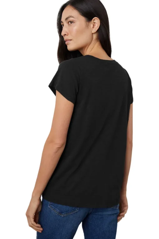 Velvet Jilian Original Slub V-neck Tee
