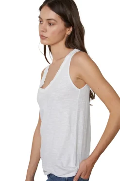 Velvet Joy Tank Top in Black