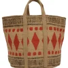 Velvet Kadi Oversized Basket Bag in Multi